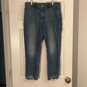 high rise Hollister jeans